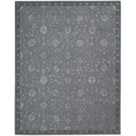 NOURISON Regal Area Rug Collection Slate 5 Ft 6 In. X 8 Ft 6 In. Rectangle 99446103116